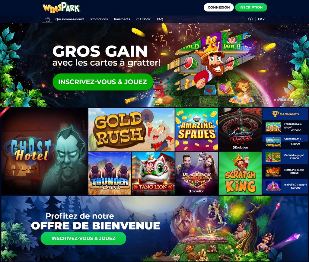 Winspark Casinò Online
